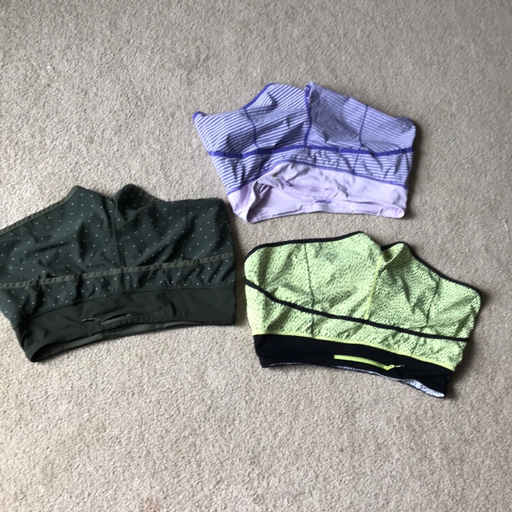 Lululemon running shorts.